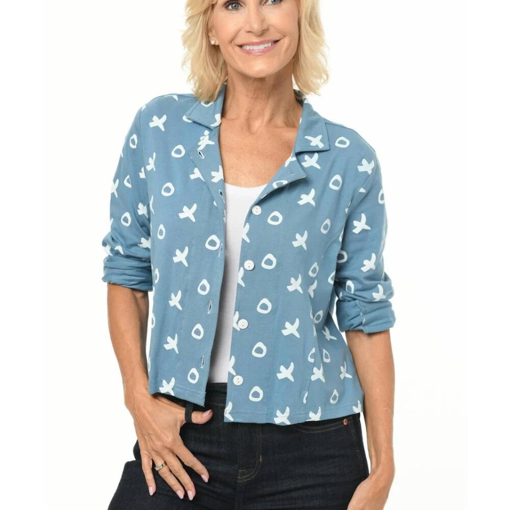 Tulip: Pablo Jacket XOXOXO Print